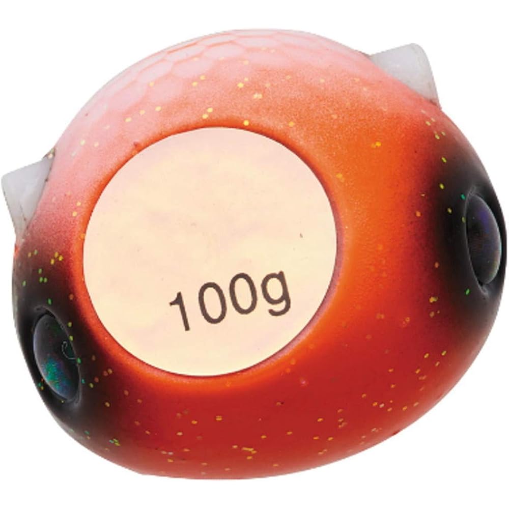 Daiwa Tai Rubber Koya Bay Rubber Free TG Head 120g Koya Orange Fishing Lure