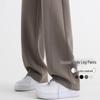 Banana Wide-Leg Women's Fleece-Lined Sweatpants - Autumn Winter 2025 Collection: Thick, Warm, Straight-Leg Pants.