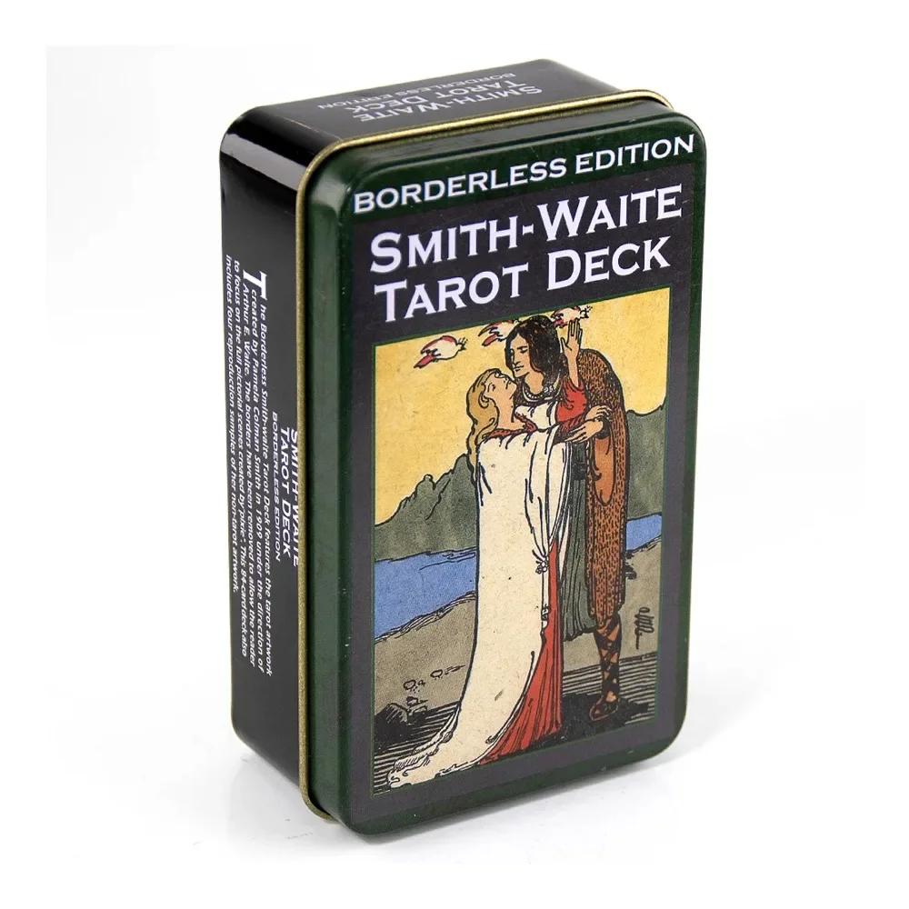 Таро Smith-Waite, издание без рамки, английские карты для гадания, оракул, настольная игра