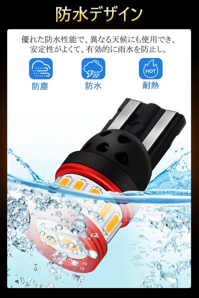 T10 LED Position Lamp, T10 LED, Burst Light, White, High Brightness, 12-gang 4014 SMD