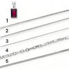Minimalist Natural Garnet Pendant: 925 Sterling Silver Jewelry