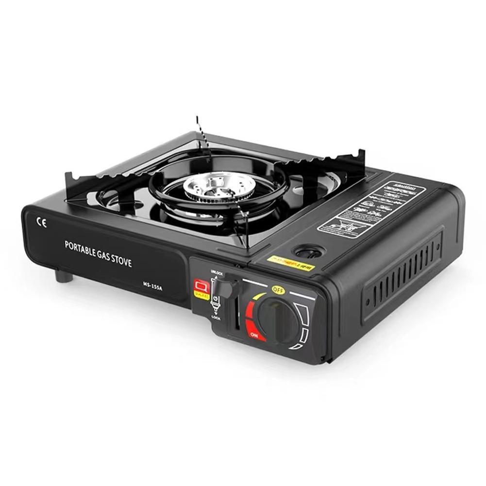 Автоматическая газовая плита с предохранителем, походная бутановая плита, портативная газовая плита для экстренных ситуаций, пикников, походов, кемпинга