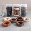Enhanced Winter Terry Cloth Hair Ties: High Elasticity, Thickened, Versatile