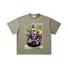 260 GSM Double Yarn 32 Count 100% Cotton Dragon Ball V22 Golden Freeza Print Unisex Heavy Cotton T Shirt