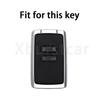 Gold Edge Tpu Shell Fob Car Smart Key Case Cover For Renault Talisman Espace Zoe Koleos Kadjar Clio Megane Scenic Dacia Sandero