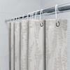 Shower Curtain Botanical Leaf Pattern Waterproof Bathroom Decor Farmhouse Style Fabric Backdrop Vintage Nature Themed Showerline