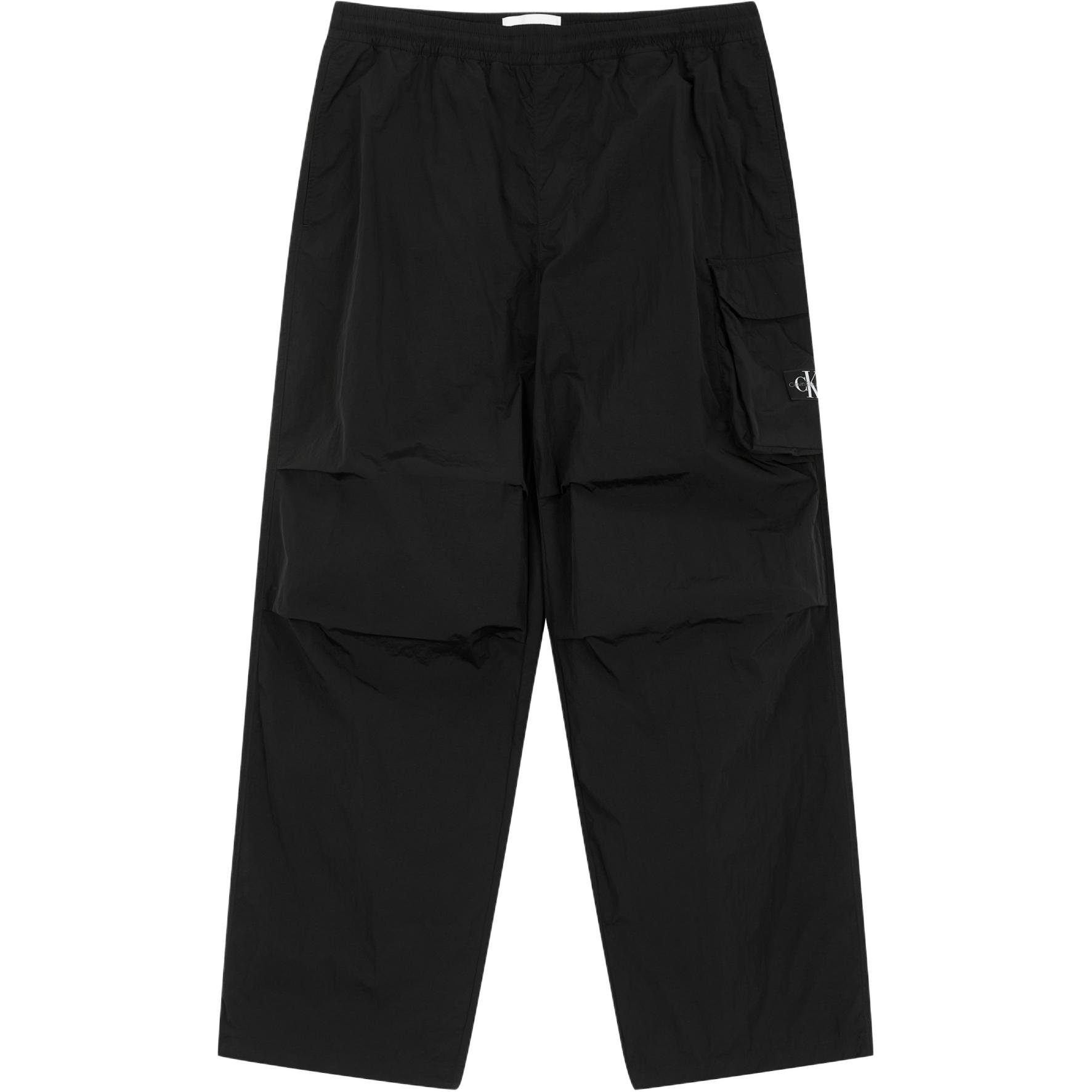 

Calvin Klein Однотонные Минималистичные Универсальные Брюки Карго Мужские брюки Черные J326850-BEH