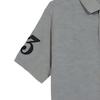 Polo Ralph Lauren Logo Muster Bestickt Kurzarm Poloshirt Herren Oberteile Grau 710907394006