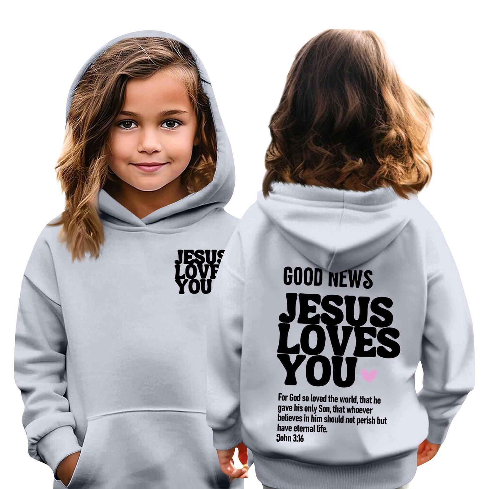 

Детская толстовка с капюшоном для мальчиков и девочек, модная принтованная толстовка с длинными рукавами и карманом 110