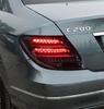 Compatible with 07-14 Mercedes-Benz C-Class W204 LED Taillight Assembly with Flowing Turn Signal and Daytime Running Light