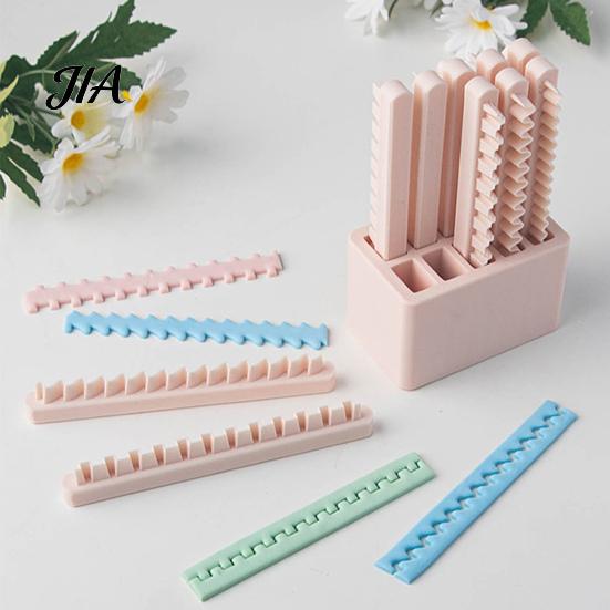 Wavy Line Clay Cutter Polymer Cutter, Stripe Tool, Geometric Crafting Accessories for Jewelry Making, Projects Craft Cutting Tool