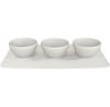 Villeroy & Boch Manufacture Rock White Sauce Bowls, 4 Pieces (1042409023)