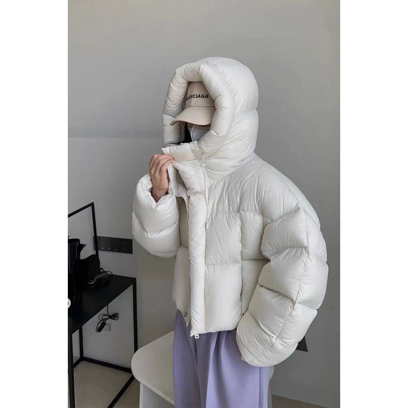 Short Down Cotton Clothes for Women's New Winter Fashion Small Versatile Thickened Bread Clothes Jacket for Women