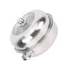 28CM Stainless Steel Single Layer Stockpot Hotpot Food Steamer Pot Cookware Household Cooking