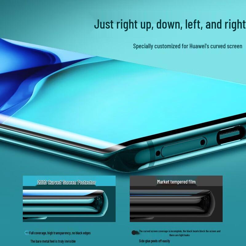 BIAZE Nano Full Screen Hydrogel Protector for Huawei Mate40/E