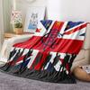 1PC Rangers Badge Print Flannel Blanket, High Quality All Seasons, Home Decor, Warmth and Comfort, Perfect for Christmas Gifts