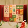 Christmas Advent Countdown Calendar Box 12Days Empty Gift Boxes DIY Christmas Empty Refillable Calendar Boxes For Xmas Gift