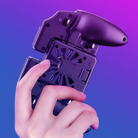 M10/M11 Trigger Gamepad Life Sensitive Easy Long Service to Hold 6 Finger Trigger