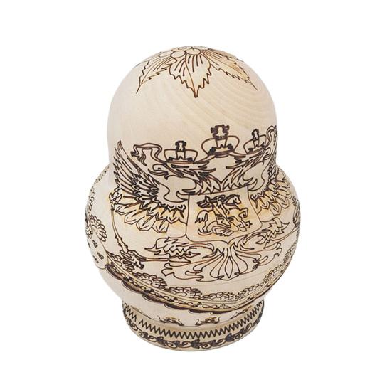 10Pcs/Set Handmade Russian Nesting Doll 10 Layers Kids Wooden Matryoshka Doll Retro Girl Stacking Toy Desktop Decoration Ornament