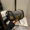 Saddle bag women's bag trendy styling bag foreign style high value shoulder underarm bag crossbody bag