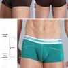 Men's Solid Color Breathable Boxer Briefs - Youthful, Loose, and Comfortable Fit
