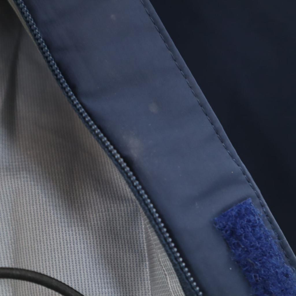 HELLY HANSEN Nylon jacket Setup WL Navy system Storage bag Men's Used