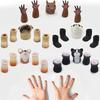 1Set Children Finger Puppet Animals Squirrel Hand Finger Story Puppets Game Cat Puppy Panda Finger Dolls Toys For Children Gifts