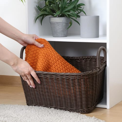 Fuji Boeki Color Box Bookshelf, 3 Tiers, 41.8cm Wide x 29cm Deep x 89cm High, White, Shelf, Storage Box, Assembly Required, 93501 43856