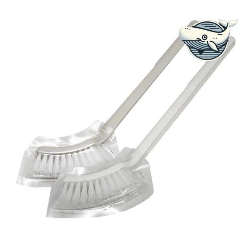 Toilet Squeegee Cleaning Brush