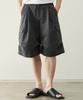 Rotember Cargo Bermuda Wide Cotton Pants [Charcoal]
