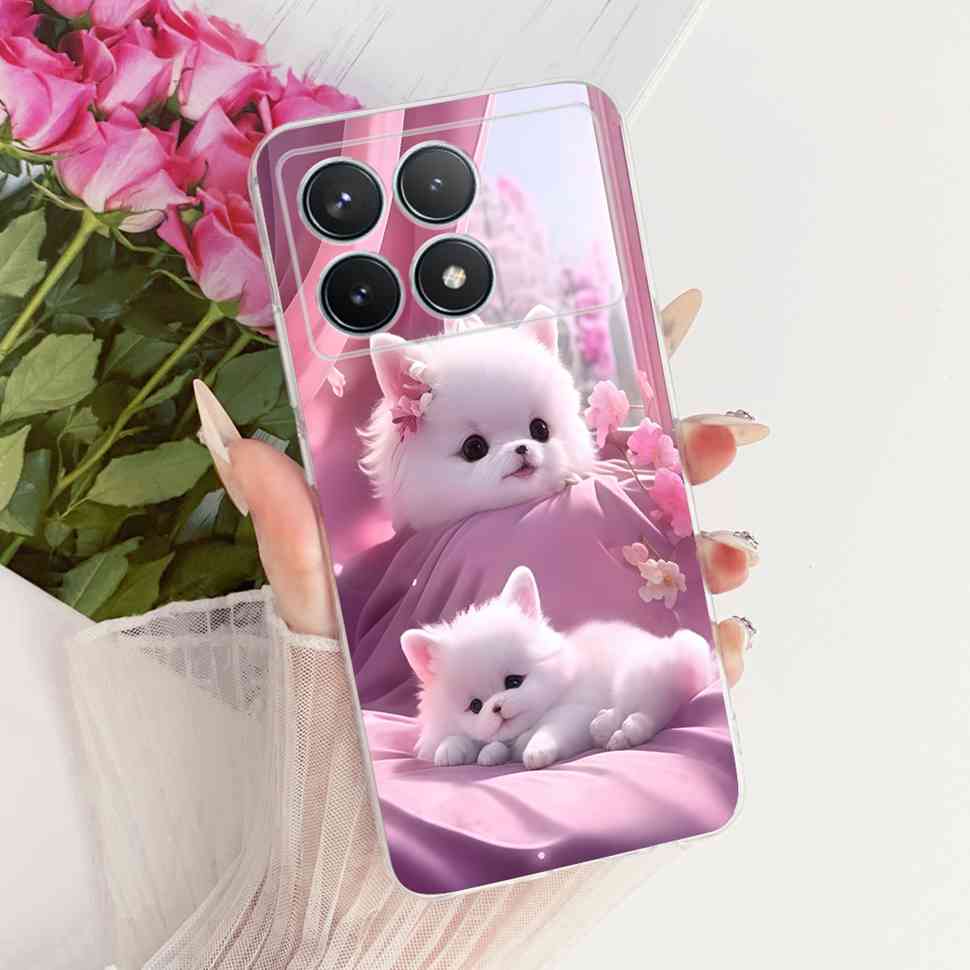 Cartoon Design For Redmi K70 5G 23113RKC6C Case Luxury Fashion Silicone Shell For Redmi K70 K70 Pro 23117RK66C TPU Back Cover