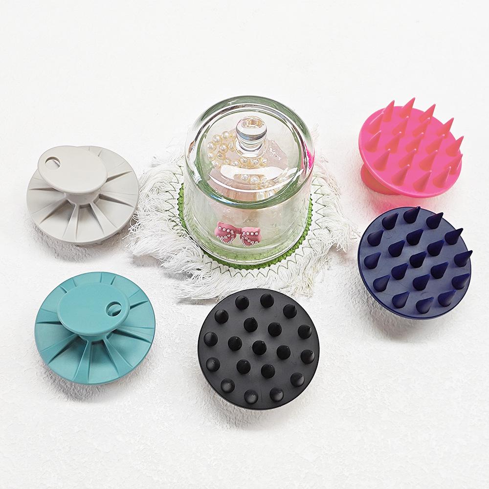 Silicone Dual-use Scalp Massage Brush for Wet & Dry Hair