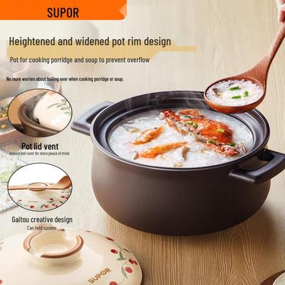 Supor Ceramic Claypot for Stewing and Soup