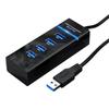USB 3.0 Hub Splitter: 4-Port Expansion for Laptop, Mouse, Flash Drive