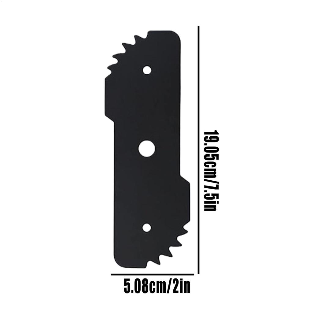 Edge Hog Cutter Replacement Trimmer Edger Cutter 2 Pieces High-Strength Landscape Trimmer Parts For Adults Enthusiasts Beginners
