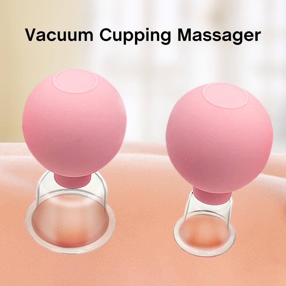 Copos de Vidro para Ventosaterapia a Vácuo Massageador Anticelulite para Rosto Acupuntura Hijama Ventosa Emagrecimento Queima de Gordura Terapia Pote