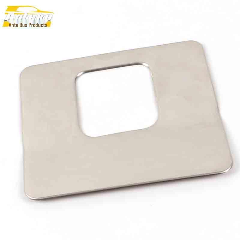 CS15 Stainless Steel Center Console Storage Box Sequin Decoration Sticker
