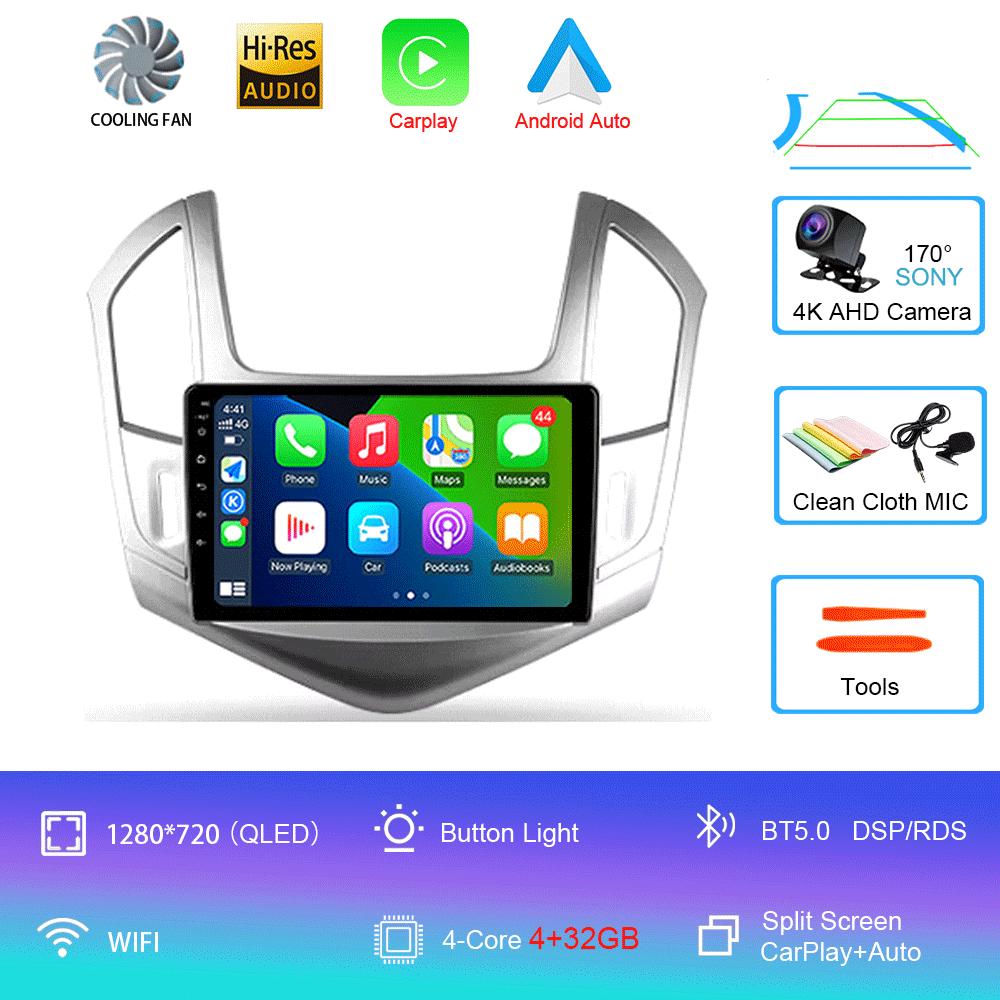 Android 14 Android 14 For Chevrolet Cruze J300 J308 2012 - 2015 Multimedia Video Player Navigation Stereo GPS No 2din 2 Din Dvd
