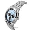 Fossil Everett Chronograph Stainless Steel Blue Dial Quartz FS6105 Men's Watch