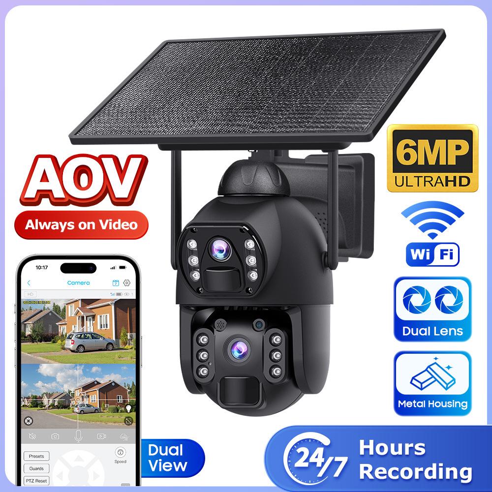 New AOV Solar Wireless HD Night Vision Outdoor Surveillance Camera