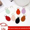 Minimalist Leather Keychain and Handbag Pendant Jewelry