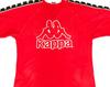 Vintage 90s Kappa Side Tape T-Shirt Sportwear Streetwear Size L