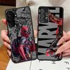 Case for Samsung Galaxy A52S A72 A54 A56 A55 A35 A17 A52 A73 A33 A34 A36 A53 A16 A15 A14 A23 Phone Cover Marvel Deadpool