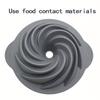 Silicone Charlotte Cake Pan Reusable Mold Fluted Cake Pan Nonstick Round Molds for Shortcake Cheesecake Tool Kitchen Supplie New