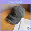 Classic American Style Baseball Cap With Vintage Wash Cotton For Sun Protection And Casual Wear