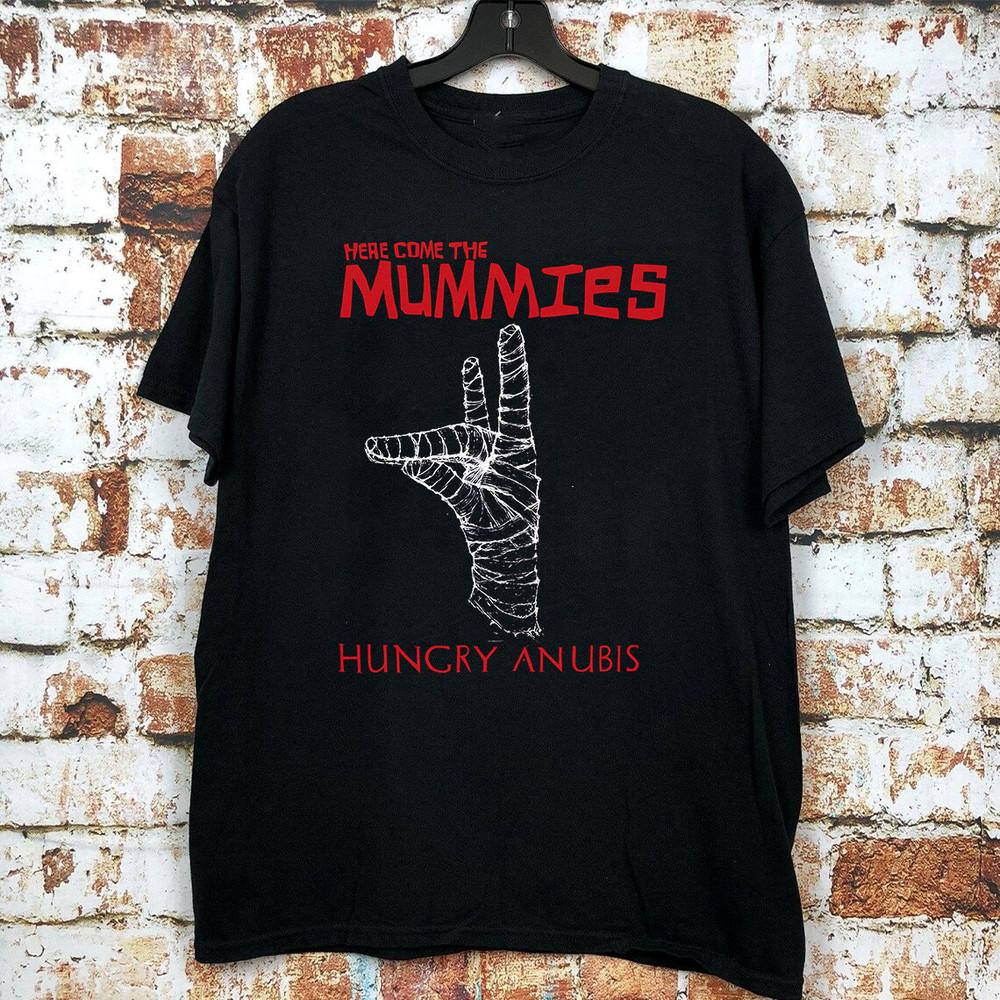 Футболка унисекс The Mummies band Here Come The Mummies Hungry Anubis L