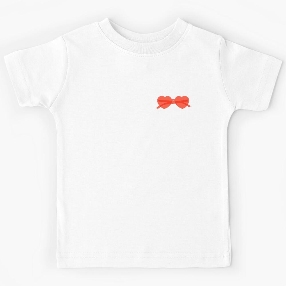 Harry Styles Watermelon Sugar Red Heart Glasses Kids T-Shirt 130