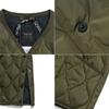 Taion Unisex Military Vest V-Neck Button-Down 001B2ML-1