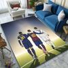 Football Legends United Patterned Carpet, Suitable As a Non Slip Play Mat for the Living Room and Bedroom Sofa