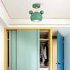 Lámpara de techo pequeña para dormitorio, estilo nórdico, creativo, para porche, balcón, pasillo, habitación de niños, lámparas decorativas de dibujos animados
